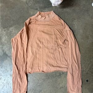 Aerie Dusty Rose Long Sleeve Tee